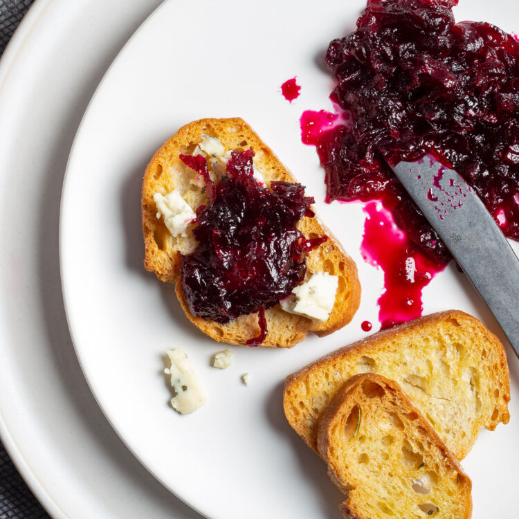 Spiced Beet Onion Jam