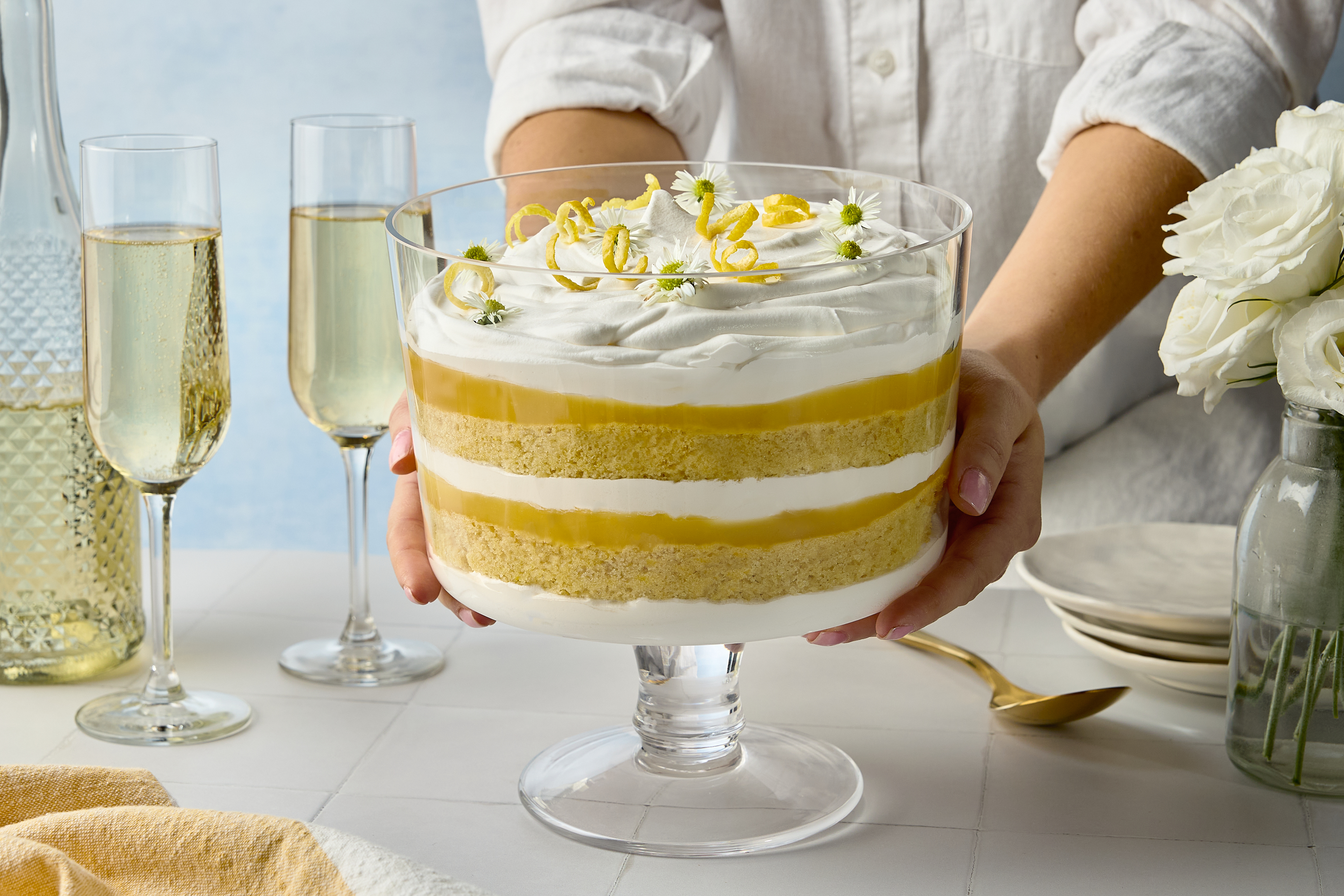 Lemon-Elderflower Trifle - Redpath Sugar Ltd.