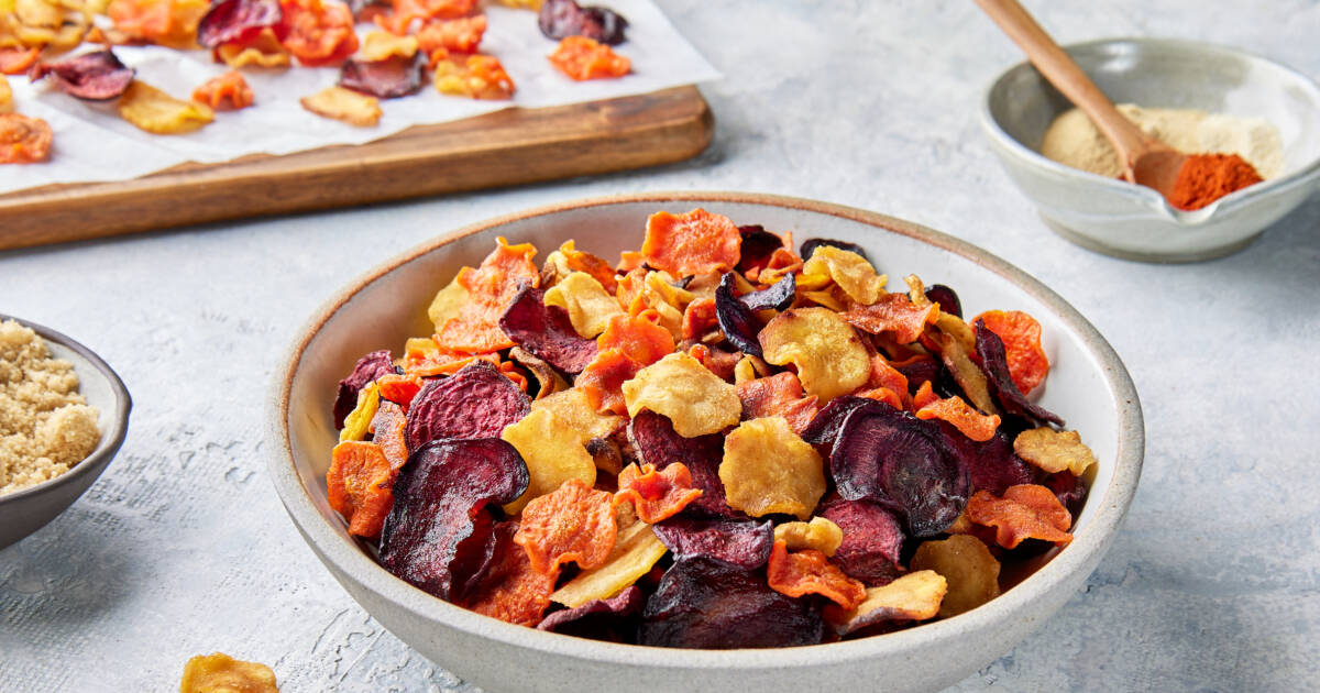 Air Fryer Root Vegetable Chips - Redpath Sugar Ltd.