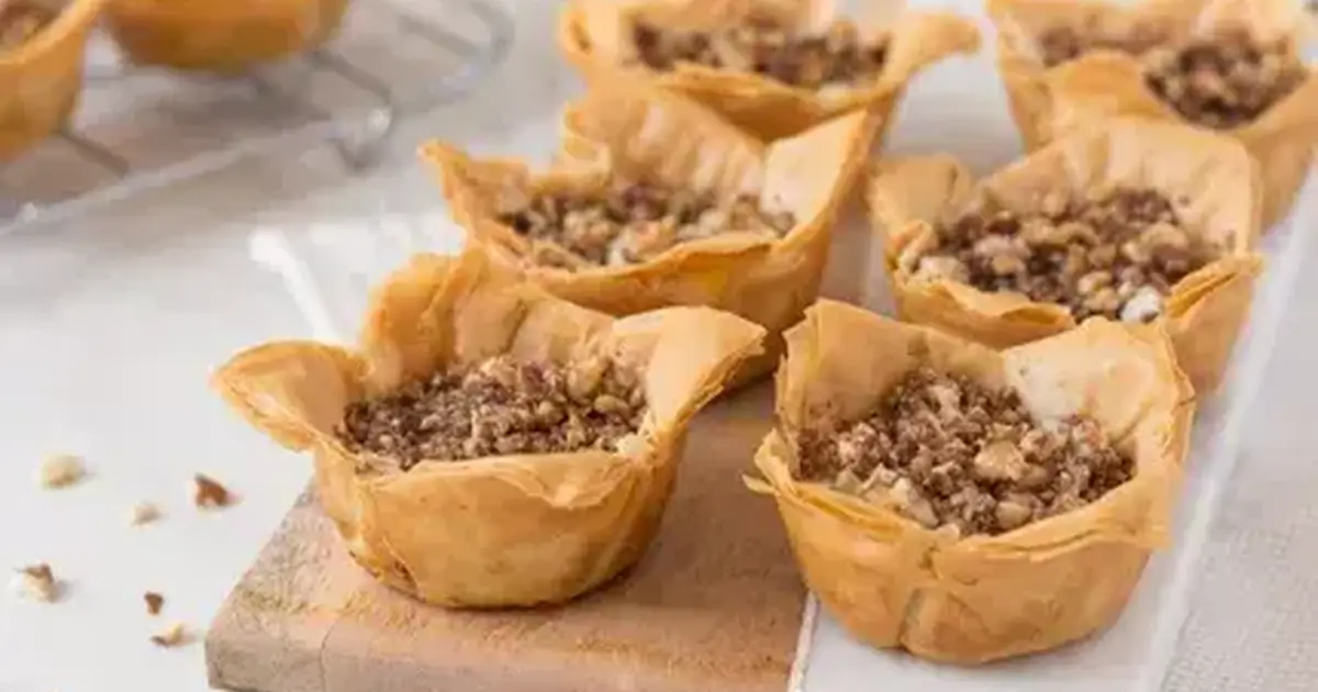 Orange Blossom Baklava Cups - Redpath Sugar Ltd.