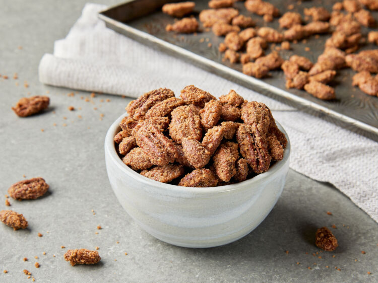 Air Fryer Candied Nuts