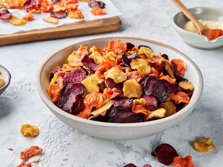 Air Fryer Root Vegetable Chips