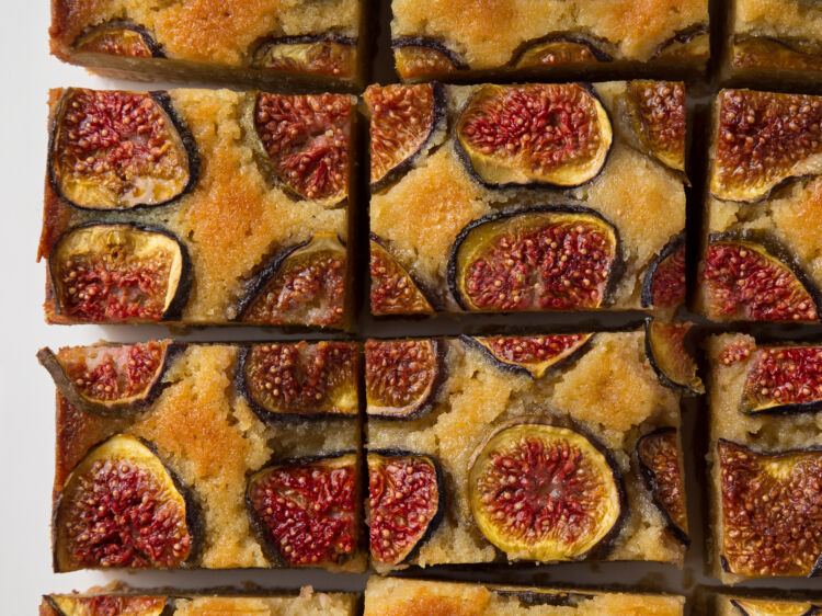 Almond Fig Squares