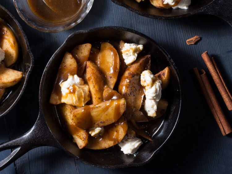 Apple Cinnamon Dessert Poutine
