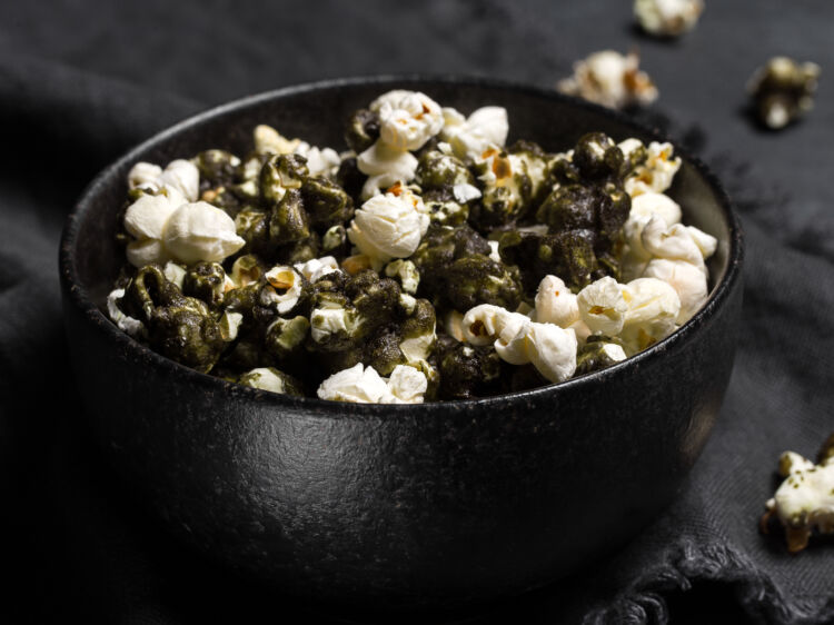 Black Matcha Carmel Corn