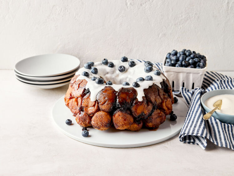 Blueberry Monkey Bread