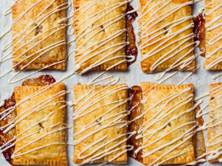 Brown Sugar Pear Strudel Pockets