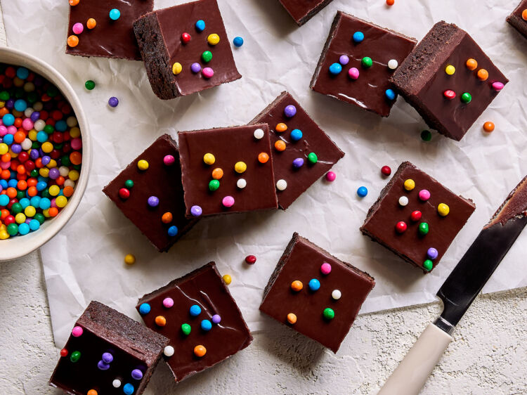 Brownies arc en ciel