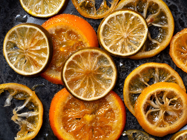 Candied Citrus Wheels