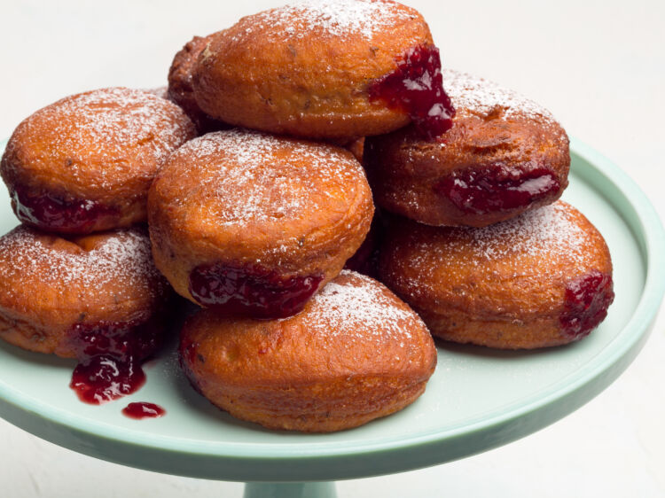 Caraway Scented Sufganiyot