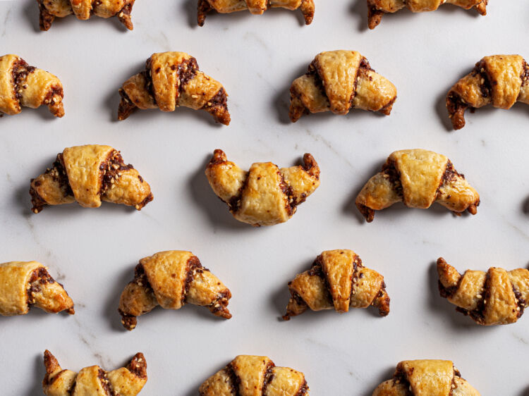 Chocolate Tahini Rugelach