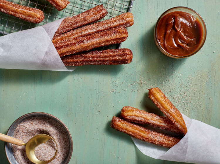 Churros Dulce de Leche