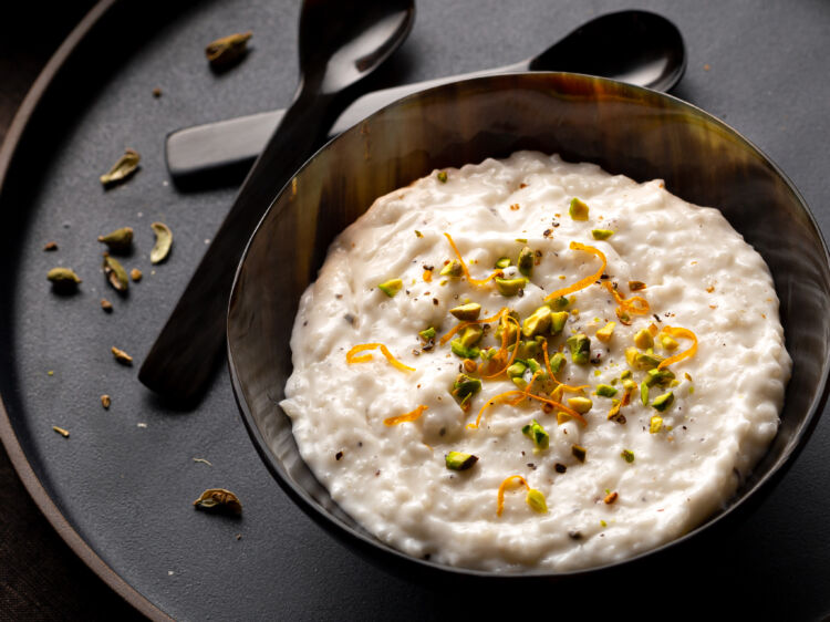 Coconut Milk Rice Pudding