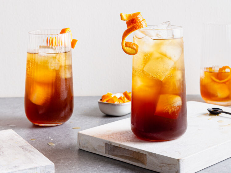 Orange Cold Brew Spritz