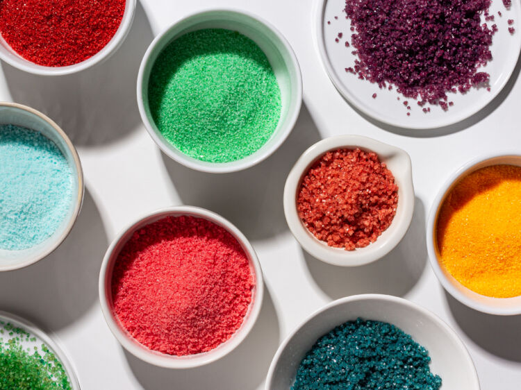 Coloured Sugar Crystals Edible Glitter