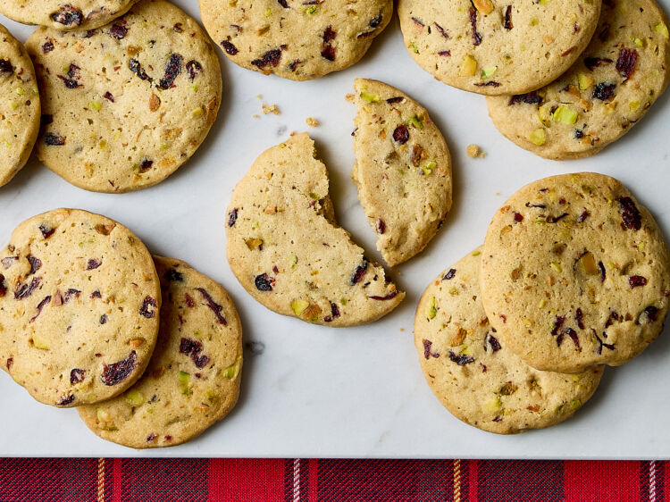 Cranberry Pistachio Cookies