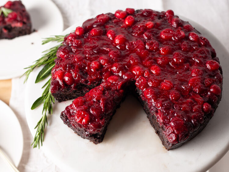 Cranberry Upside Down Cake