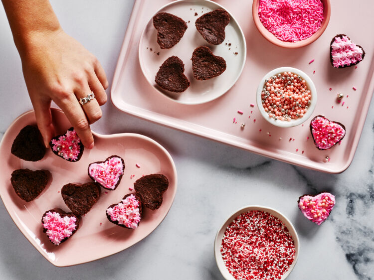 Double Chocolate Brownie Bites