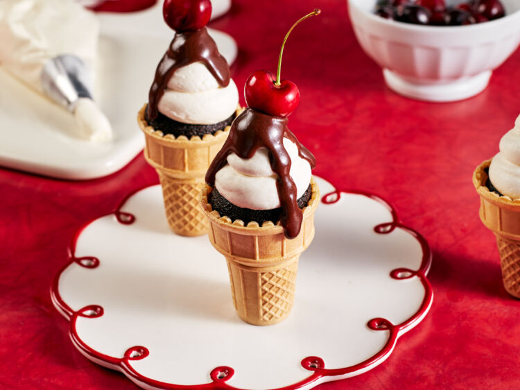 Ice Cream Cone Cupcakes