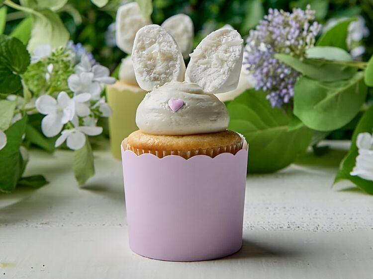 Lemon Bunny Cupcakes