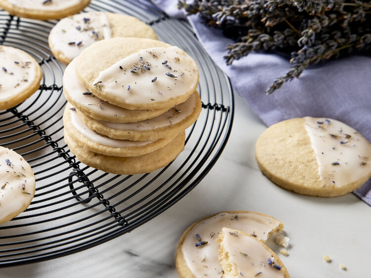Lemon Lavender Shortbread