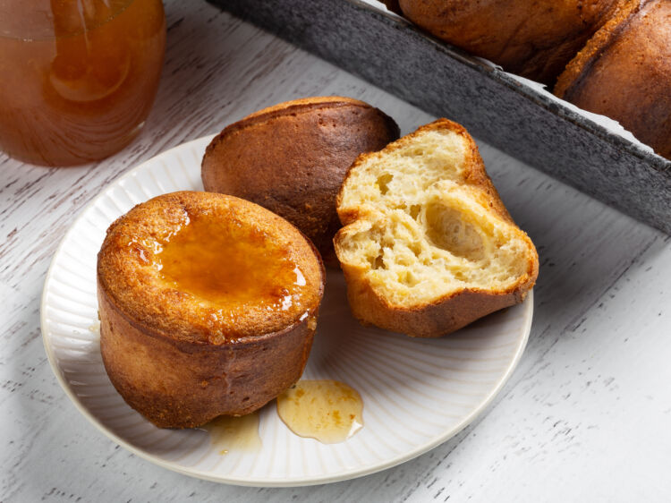 Lemon Spelt Popovers