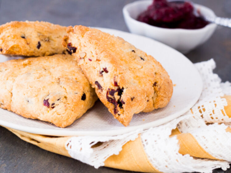 Lemon Cranberry Scones landscape hero web 1