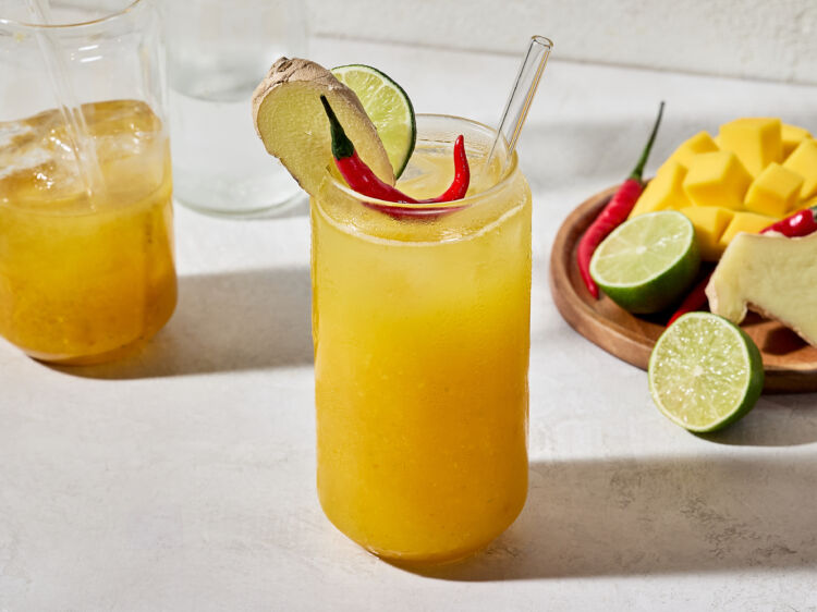 Mango Ginger Chili Refresher