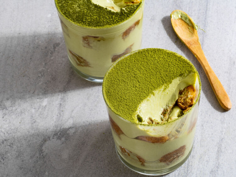 Matcha Irish Cream Tiramisu