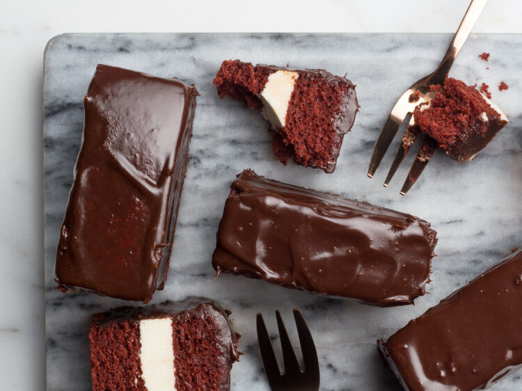 Red Velvet Cake Bars