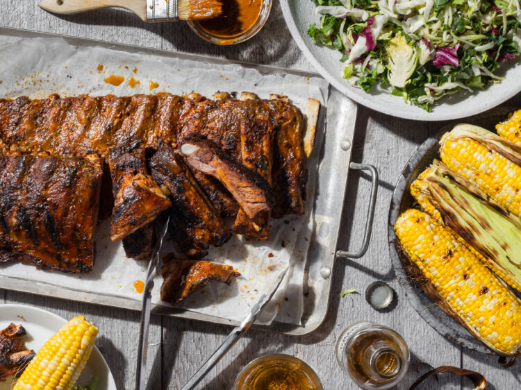 Smoky bbq ribs