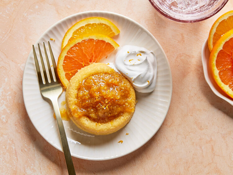 Sponge Cake Citrus Marmalade