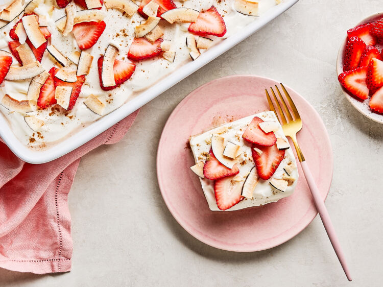 Strawberry Coconut Tres Leche