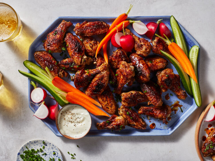 Sweet Heat Chicken Wings