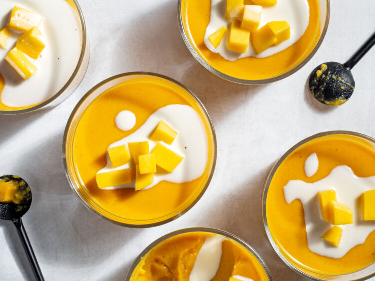 Tropical Mango Pudding
