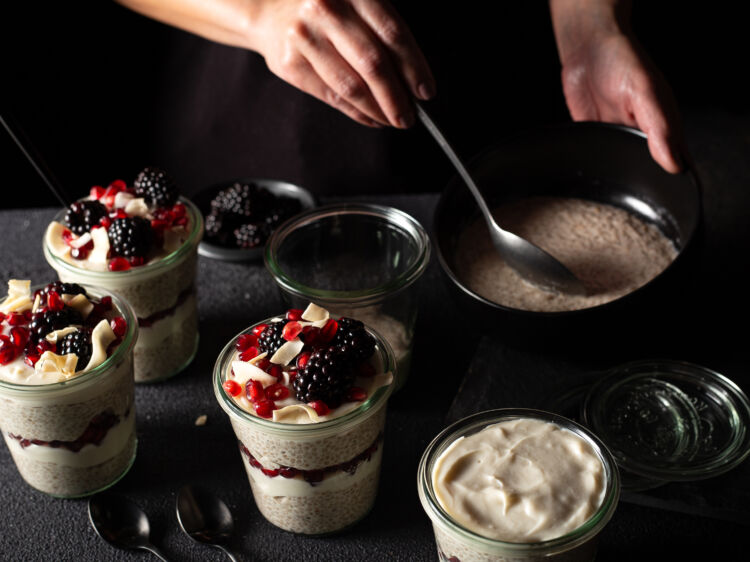Vanilla Cardamom Chia Pudding