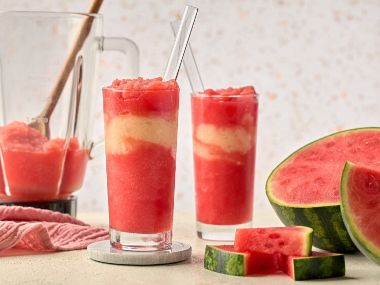 Watermelon Lychee Lime Slushie