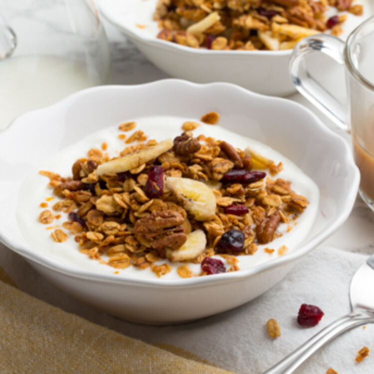 Banana Maple Granola landscape hero web 1