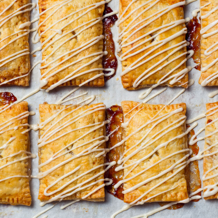 Brown Sugar Pear Strudel Pockets