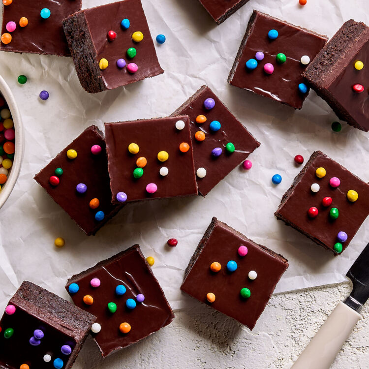 Brownies arc en ciel