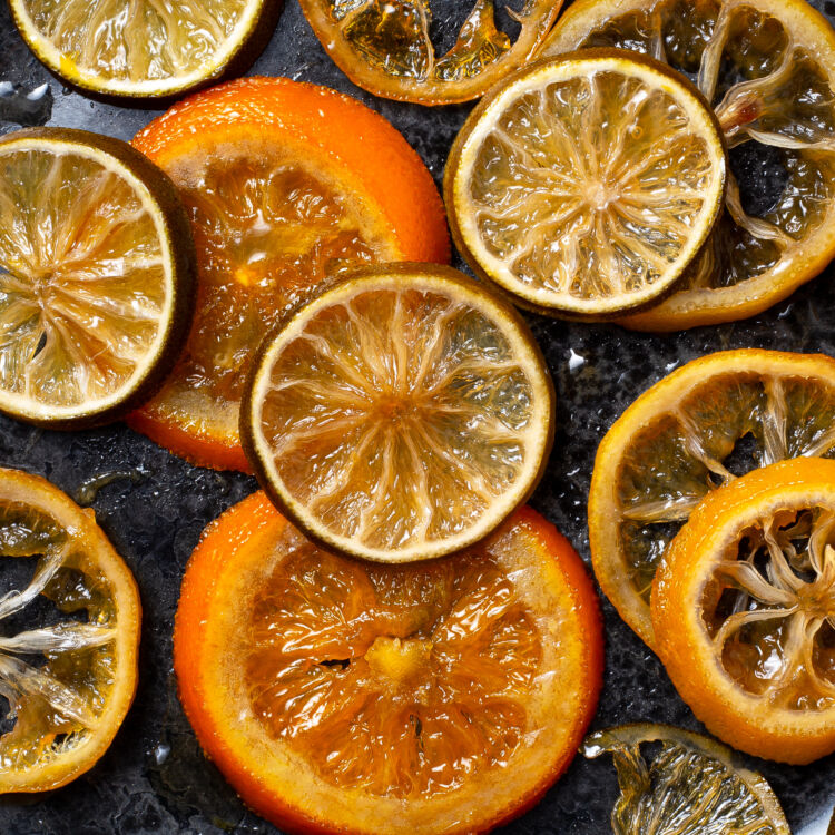 Candied Citrus Wheels