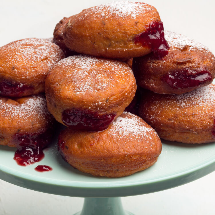 Caraway Scented Sufganiyot