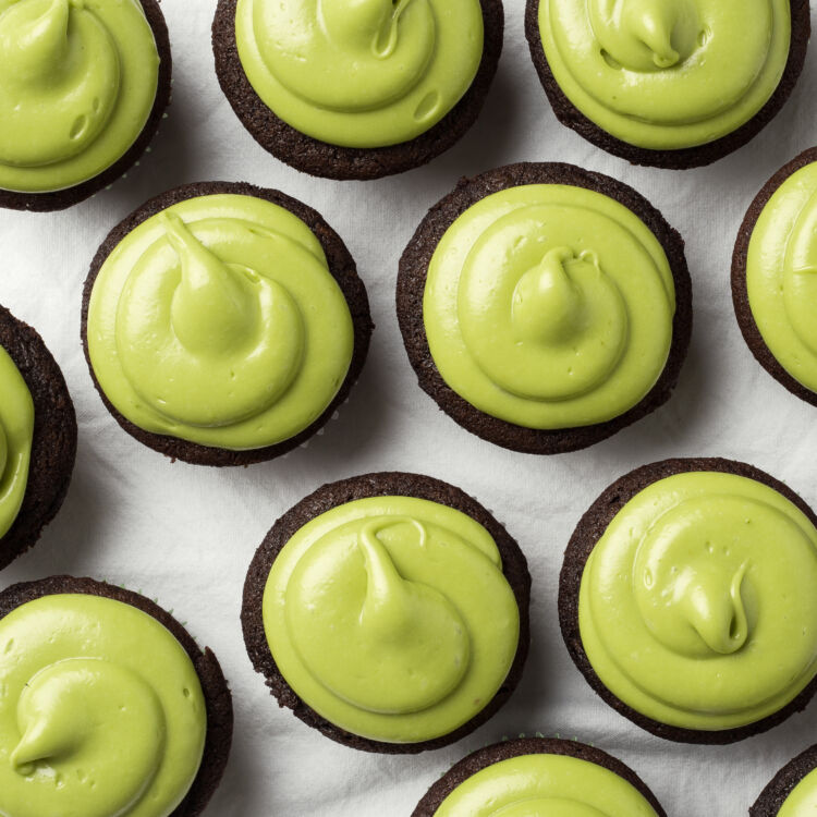Chocolate Avocado Cupcakes