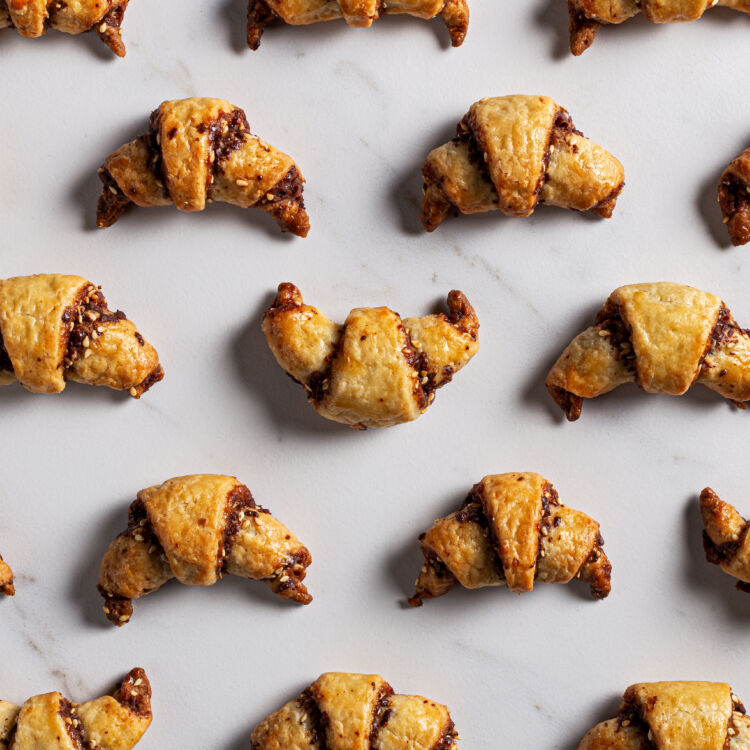 Chocolate Tahini Rugelach