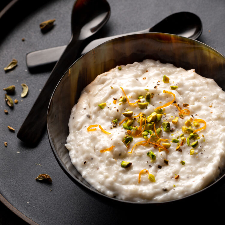 Coconut Milk Rice Pudding