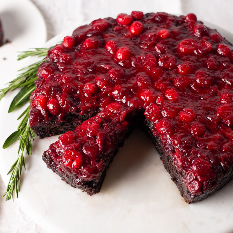 Cranberry Upside Down Cake