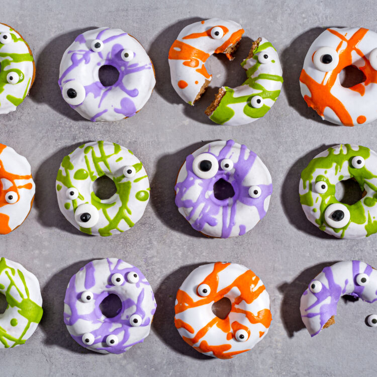 Creepy Cinnamon Donuts