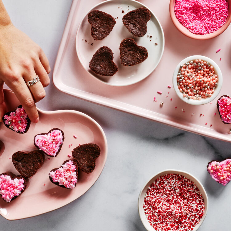 Double Chocolate Brownie Bites