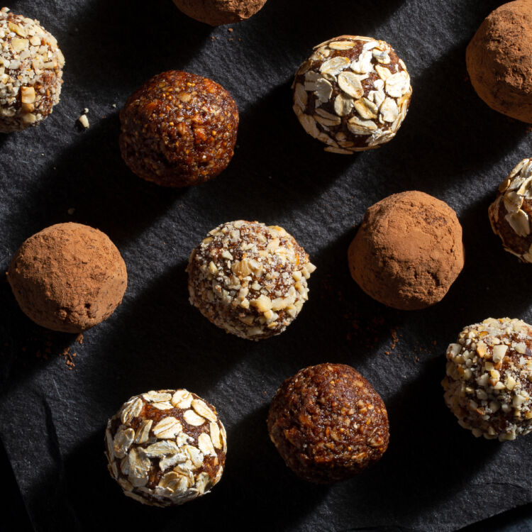 Fig Hazelnut Bites