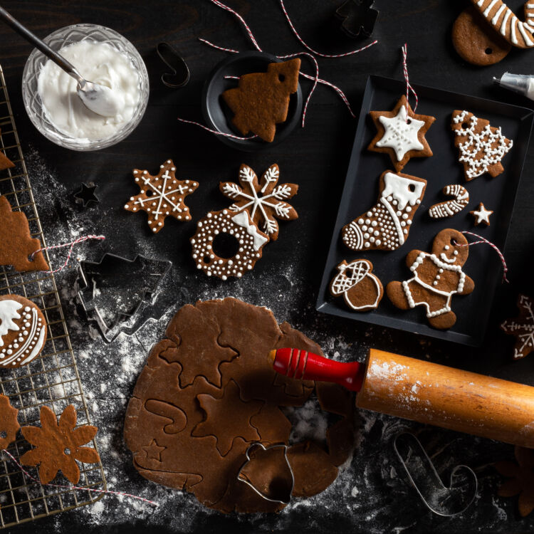 Gingerbread Cutout Cookies